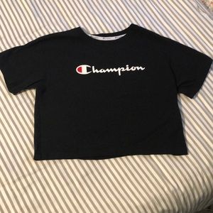 Champion cropped tee
